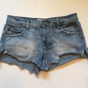 Free People Jean Shorts